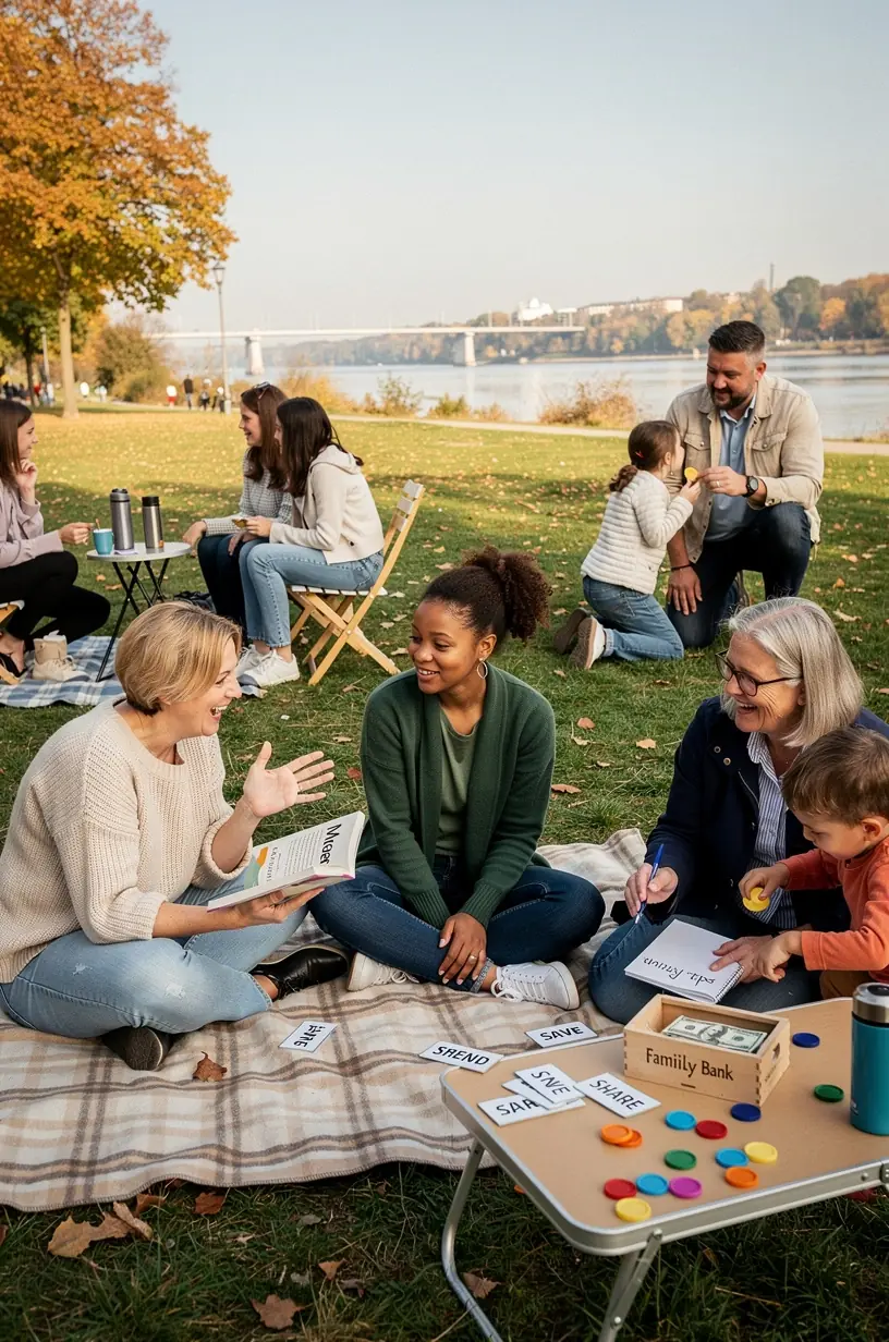 Személyes pénzügyi alapokkal foglalkozó blog, ahol költségvetési klub tagjai csoportosan tanácskoznak és jegyzetelnek.